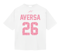 26 OS TEE - WHITE/PINK