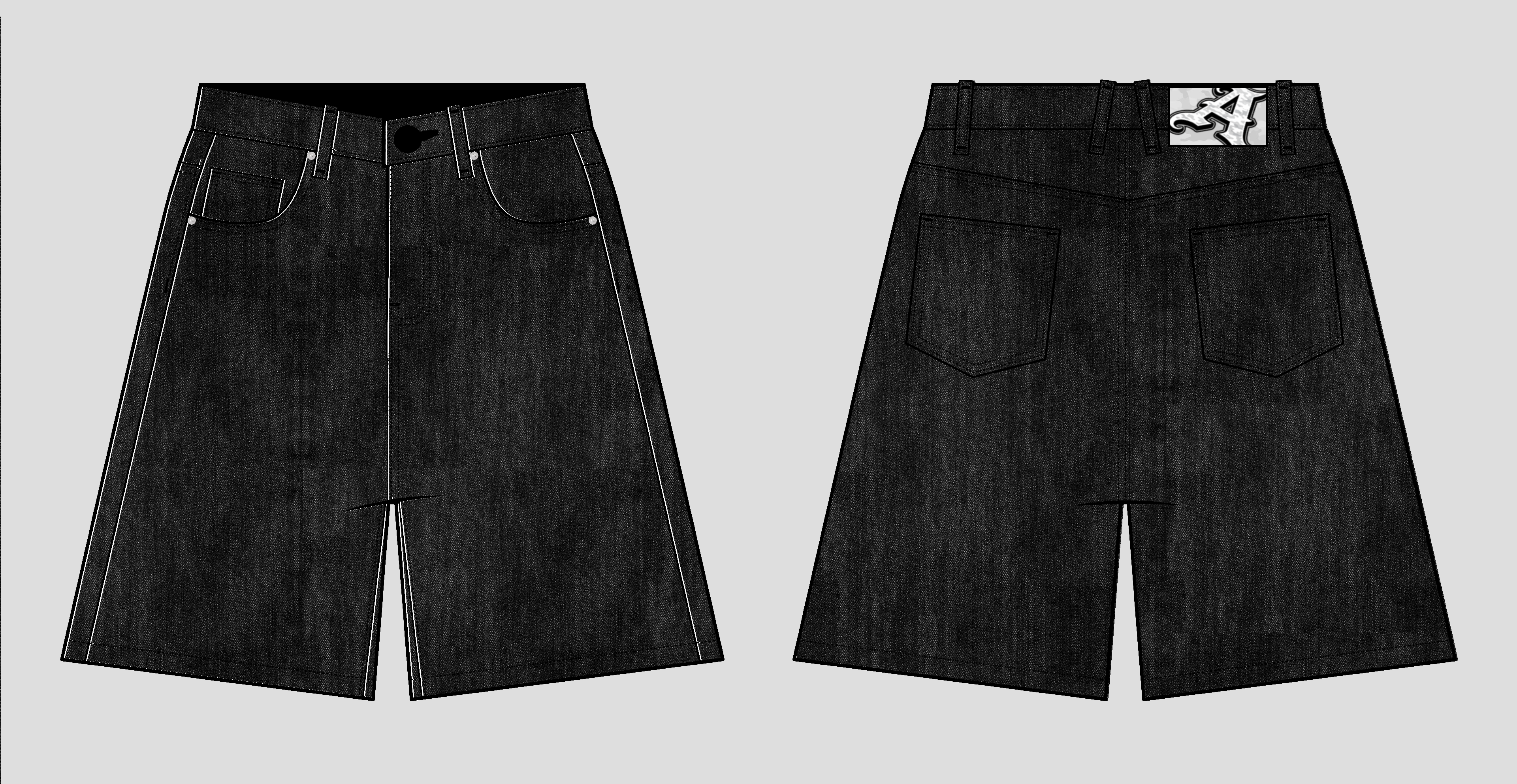 ORIGINAL 26 JORTS - DARK
